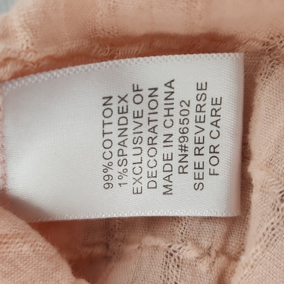 Light pink XXL womens blouse - Picture 8 of 9
